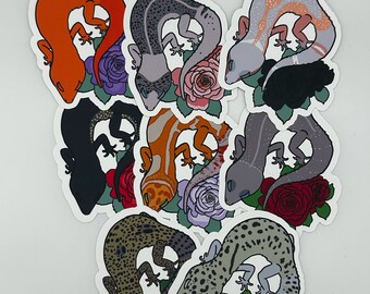 Reptile leopard Gecko Stickers