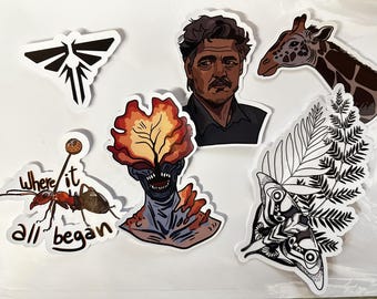 the last of us stickers, starter pack