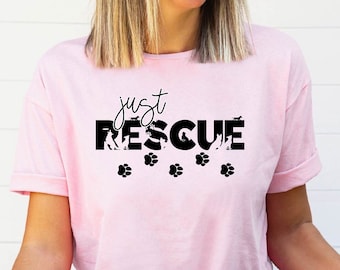 Adopt Foster Rescue T- Shirt, Dog Rescue Tee, Animal Adoption Shirt, Dog Adoption Shirt, Paw Shirt, Animal Rescue Shirt, Gift for Dog Lover