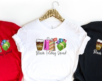 Black Friday Squad T-Shirt, Matching Black Friday Shirt, Funny Shopping Squad Shirt, Black Friday Crew Shirt, Funny Black Friday Group Tee