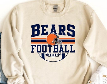 Bears Football Sweatshirt, Go Bears Football Sweatshirt, Bears Fan Sweater, Football Sweat, Sunday Football Day Sweatshirt, Chicago Football