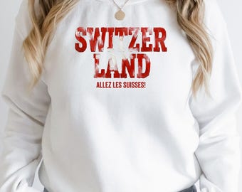 Switzerland Football Sweatshirt, 2026 Soccer Fan Sweater