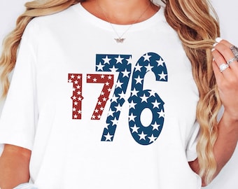 1776 T-Shirt, 1776 America Shirt, 4th Of July Tee, Independence Shirt, Patriotic Shirt, America Shirt, Fourth of July Tee, Freedom Shirt