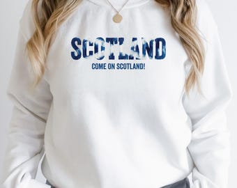 Scotland Football Sweatshirt, 2026 Soccer Fan Sweater