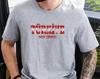 Türkiye Football Shirt, 2026 Football T-Shirt