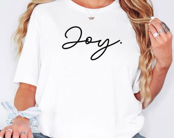 Joy Christmas Shirt, Cute Christmas Shirt, Christmas Party Tee, Holiday Shirt, Joy Shirt, Merry Christmas Family Shirt, Choose Joy T-Shirt
