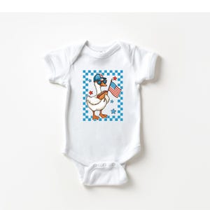 Sister and Brother 4th of July Shirts, Matching 4th of July T-Shirts, Sibling Patriotic Wear, 4th of July Inspired Onesie® image 4