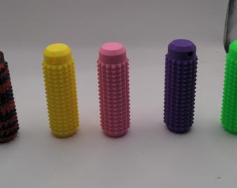 Spiky Grippy Stim Keychain - Anti-Anxiety Fidget