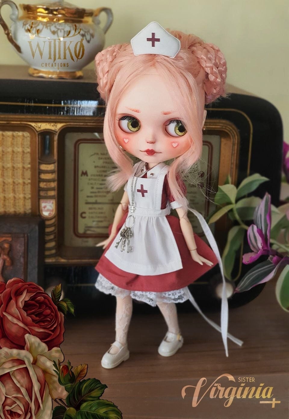 Creepy hotsell doll clothes