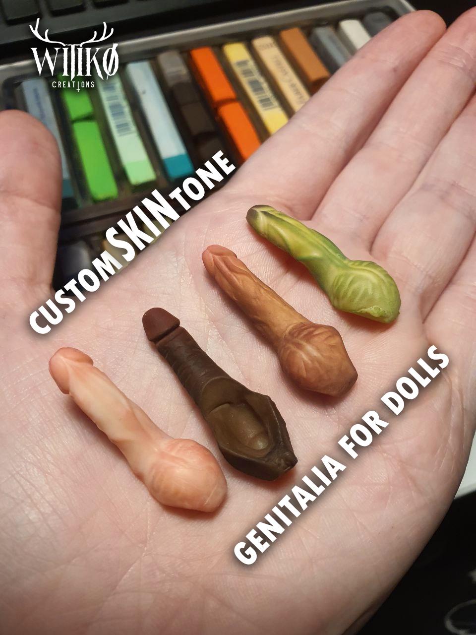 CUSTOM Hyperrrealistic Miniature Penis for Dolls and 30cm Figures -  Handmade Mini Silicon Dicks for BJD Accessories Miniature Male Genitalia -  Etsy