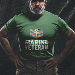 Marine Veteran Cotton Tee
