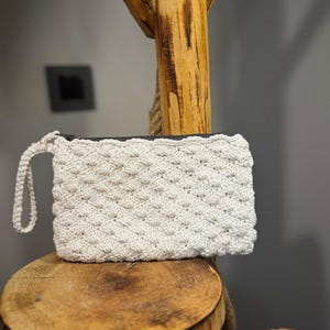 Crochet Purse, Crochet Women's wallet, Gift for Her, Vintage Style, macrame tote bag, wallet for women, money clips, crochet phone wallet