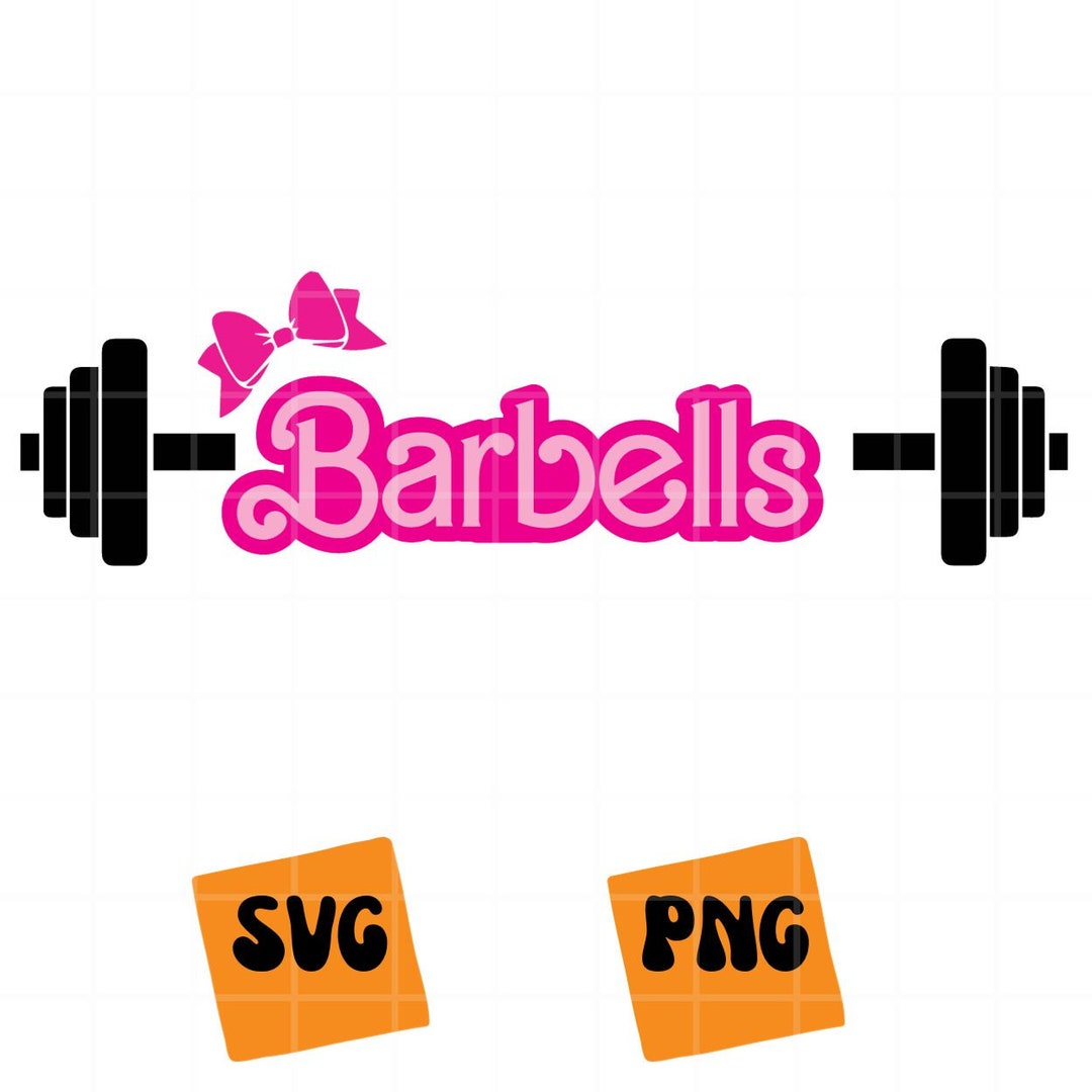 Barbells SVG, Barbells PNG - Etsy