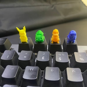 Pokemon Pikachu Keycap Set – Kenykeycap