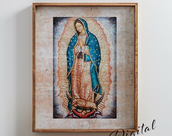 Our Lady of Guadalupe Print: Catholic Wall Art (Digital Download) P4