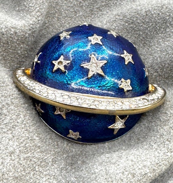 Vintage Butler Wilson Celestial Globe Brooch