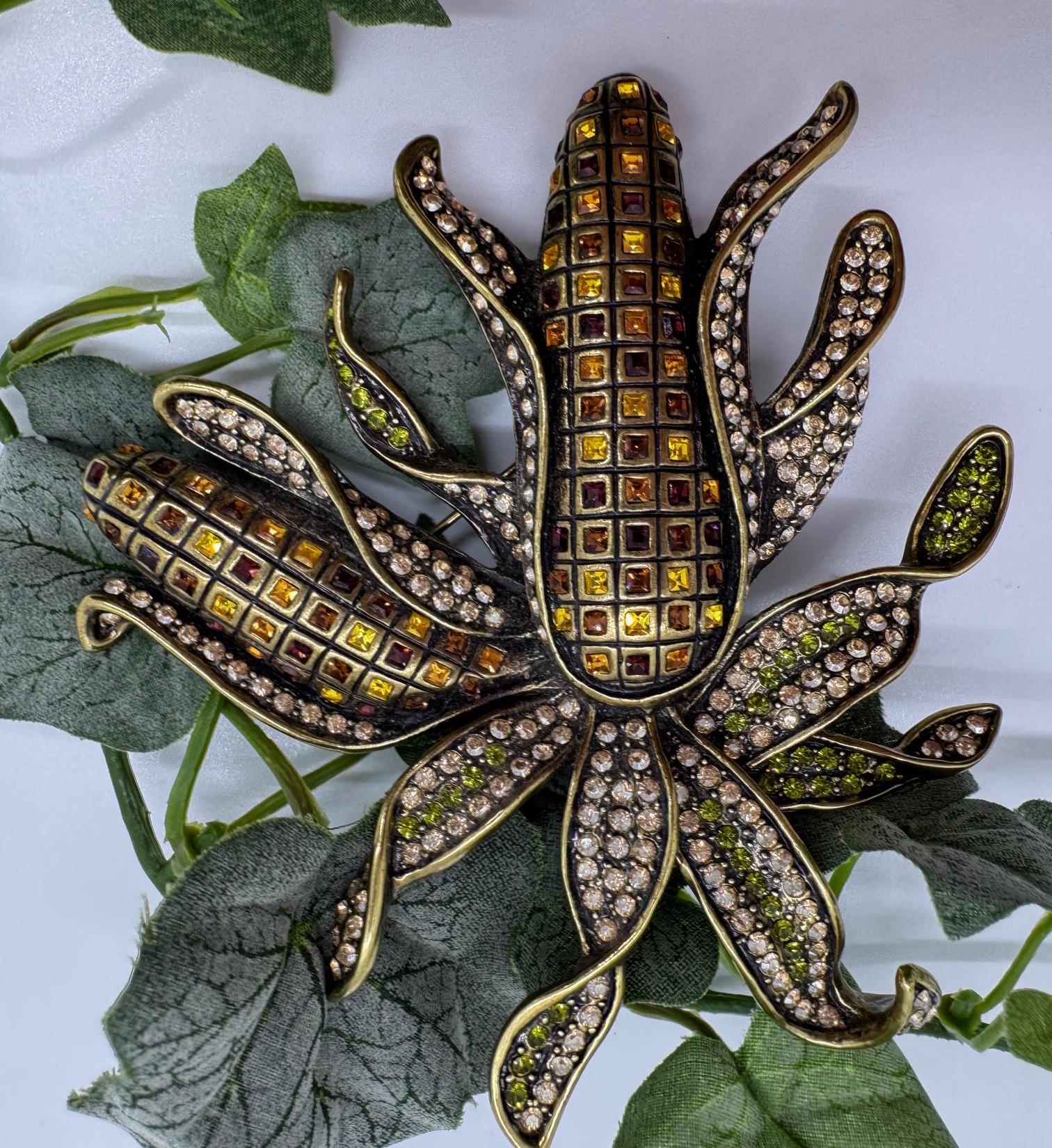 Heidi Daus Brooch - Etsy