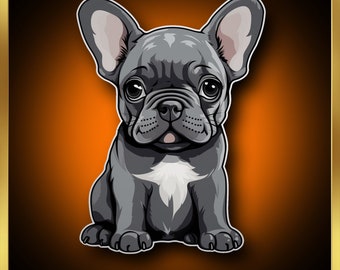 French Bulldog Puppy Decal