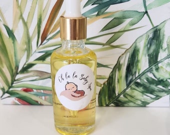 Organic hydrating oil for body/for sleep/mood/tummy for babies and adults