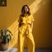 Yellow Western Co-Ord Set