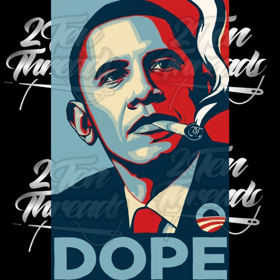 Barack Obama Dope Shirt PNG Design - Etsy