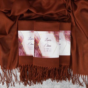 30 scialli in pashmina, bomboniere personalizzate per gli ospiti in grandi quantità, addio al nubilato, scialli in pashmina in grandi quantità per matrimoni, bomboniere autunnali