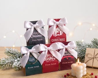 Bulk Chrsitmas Gifts - Personalized Candles, Holiday Thank You Gifts & Bulk Christmas Orders Christmas Party Favors, Christmas   Coworkers
