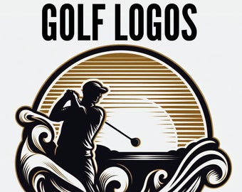 110+ Golf Sport Digital Designs Vol. 4 | Commercial Free Use | Instant Download