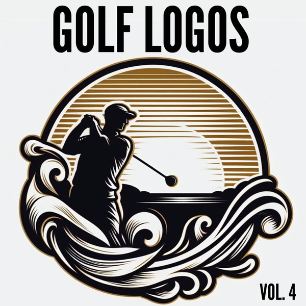 110+ Golf Sport Digital Designs Vol. 4 | Commercial Free Use | Instant Download