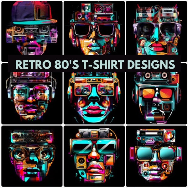 500+ Retro Vintage 80's & 90s T-shirt Designs | Bundle Vintage 1999-1979  |  digital Downloads | svg png eps jpg