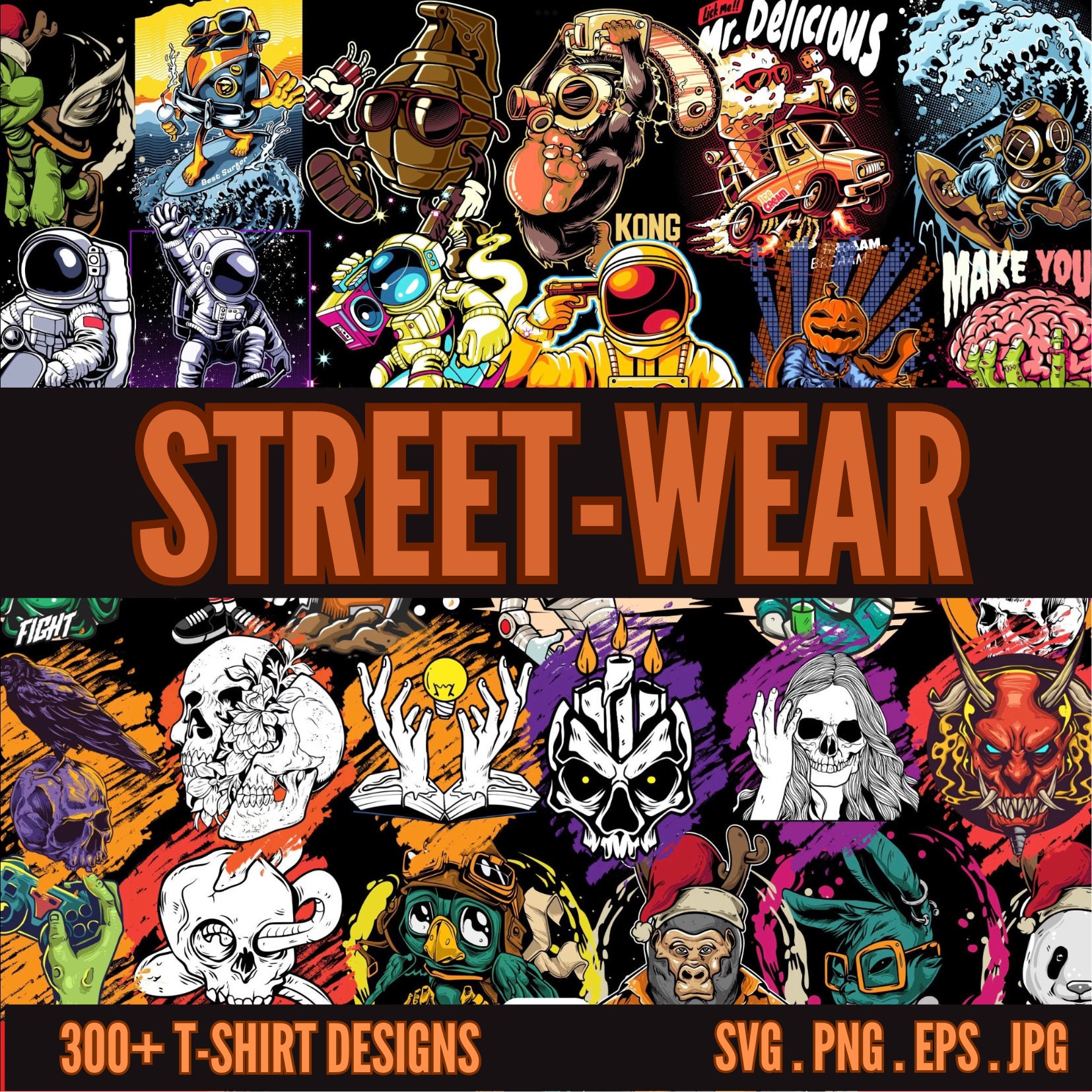 275 Urban Streetwear T-shirt Designs PNG Shirt Designs Abstract