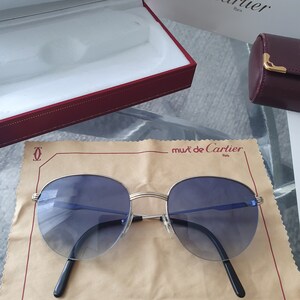 Cartier Colisée Platinum Gold Finish Glasses image 4