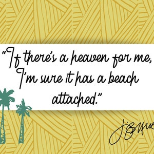 Jimmy Buffett Quote - Parrothead Poster - Digital Download