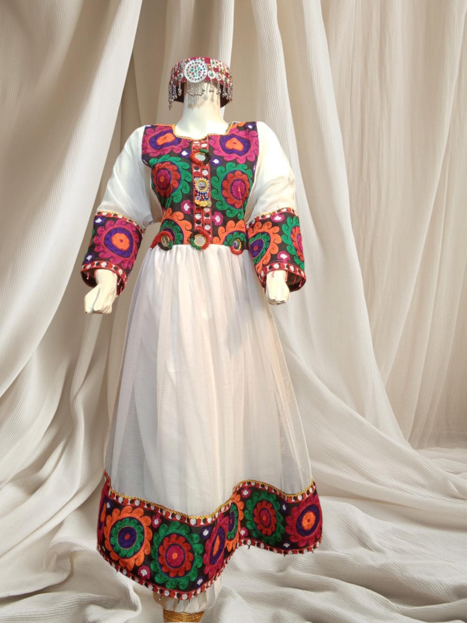 Shalwar Sindhi Frock Style Pakistani Sindhi Dress