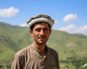 Handmade Wool Pakol Hat: Chitrali Afghan Cap