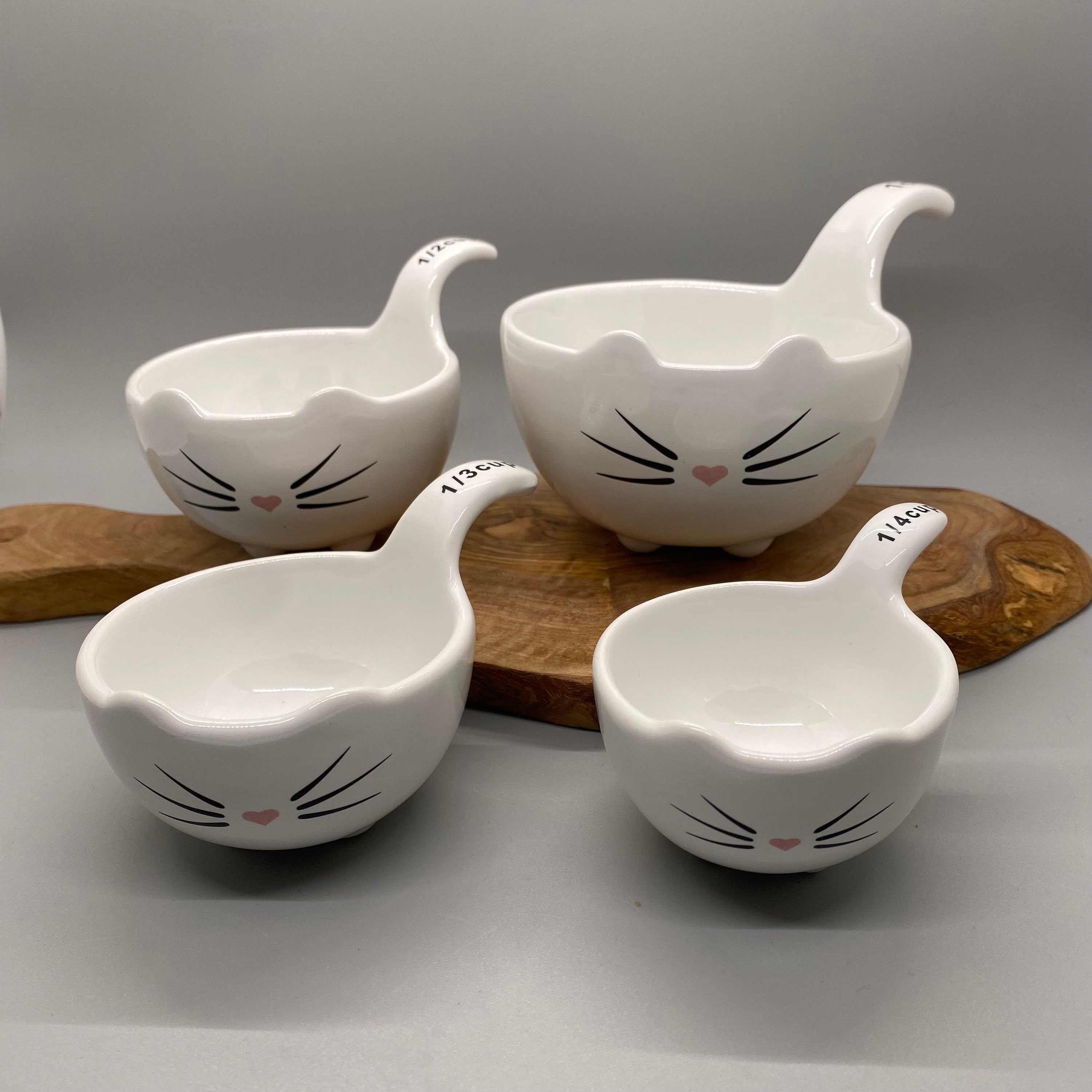 Kitty Measuring Cups & Spoons For Cat Lovers Who Cook! – Meow As Fluff