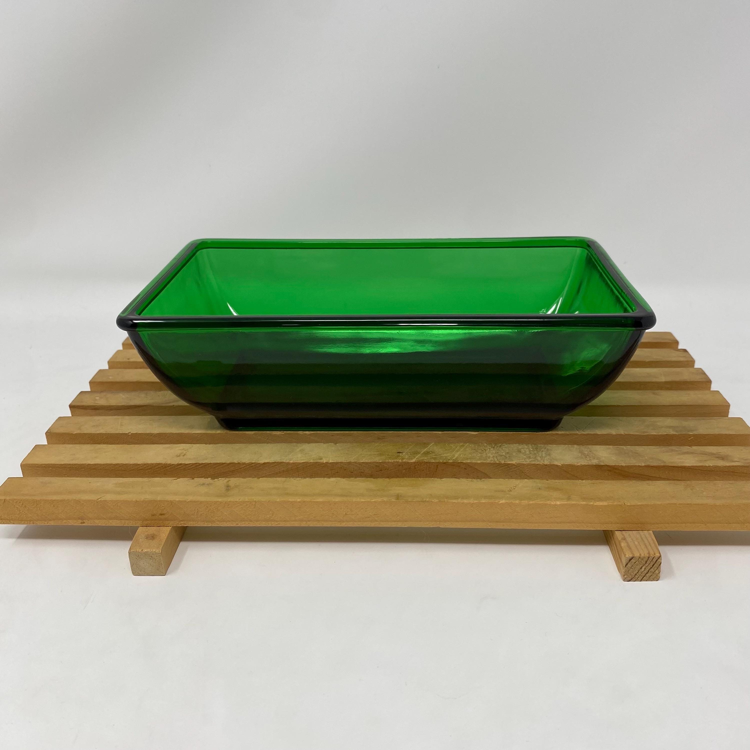 Vintage Green Glass Napco Planter Marked #1169 Cleveland, O USA