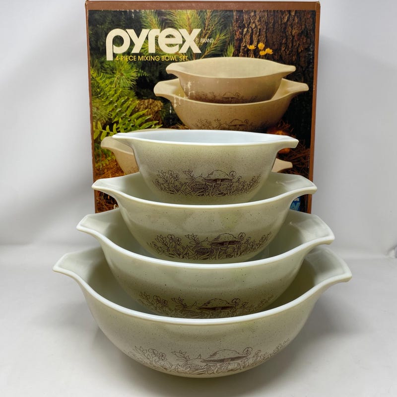 Inspiring Forest Fancies Pyrex Photos