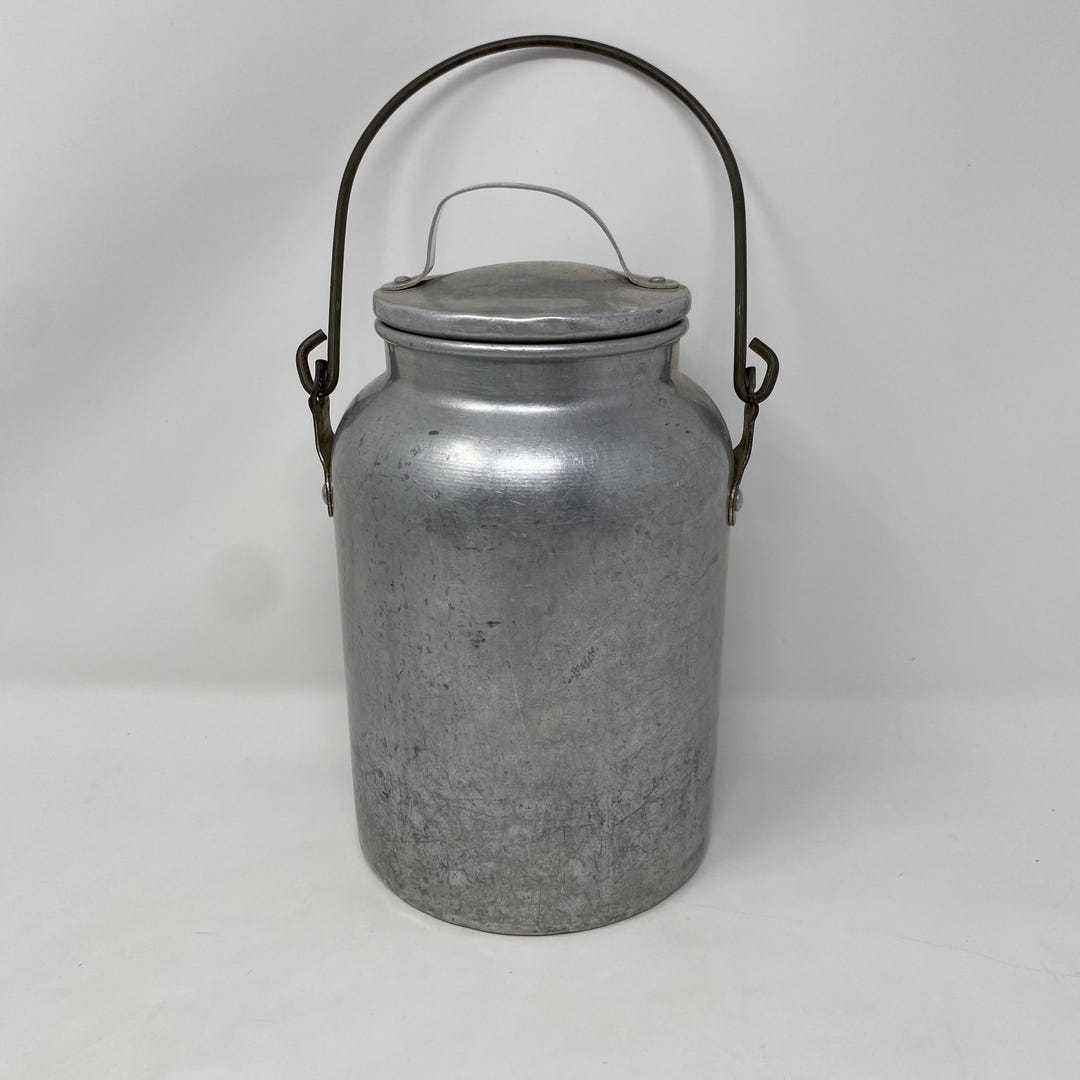 Vintage/antique VIKO Aluminum Lunch Pail. Made 1910-1930s. Manufactured ...