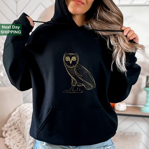 Ovo Owl Hoodie Etsy
