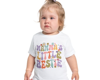 Mama's Little Bestie Vintage T-shirt, Best Friend Mom and Daughter Gifts, Mini Me Shirt, New Mom Shirts, Baby Announcement, Baby Gift