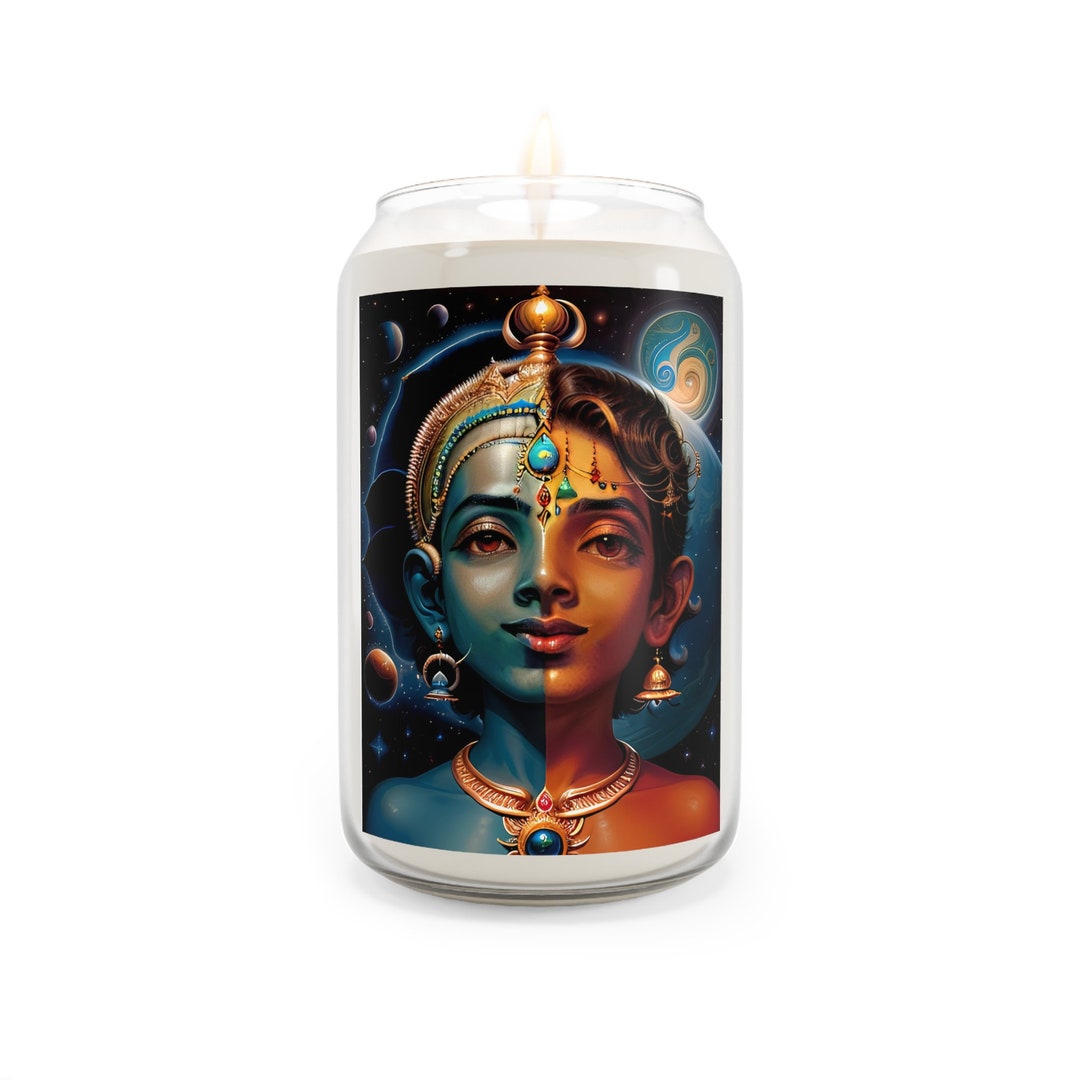 ART CANDLE Radhakrishna Aromatherapy Candle 13.75oz Yoga Etsy