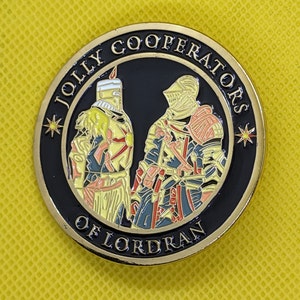 Dark Souls &quot;Jolly Cooperators of Lordran&quot; 2&quot; Soft Enamel Pin, Solaire and Chosen Undead. Praise the Sun!