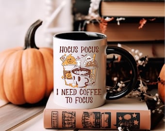 Halloween Mug Vintage Halloween Mug Spooky Vibes Halloween Gift Retro Halloween Mug Fall Mug