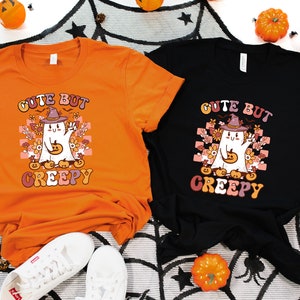 Halloween Ghost Shirt Funny Halloween Shirt Halloween Tee Halloween Outfit Cute But Creepy Shirt
