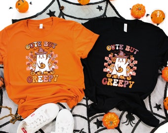 Halloween Ghost Shirt Funny Halloween Shirt Halloween Tee Halloween Outfit Cute But Creepy Shirt
