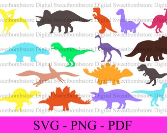 Rainbow Dinosaur svg bundle  | Cute Dinosaur Svg Bundle | Dinosaur Design svg  Boho Cute Dinosaur Svg Bundle | Dinosaurs Clipart | T-Rex SVG
