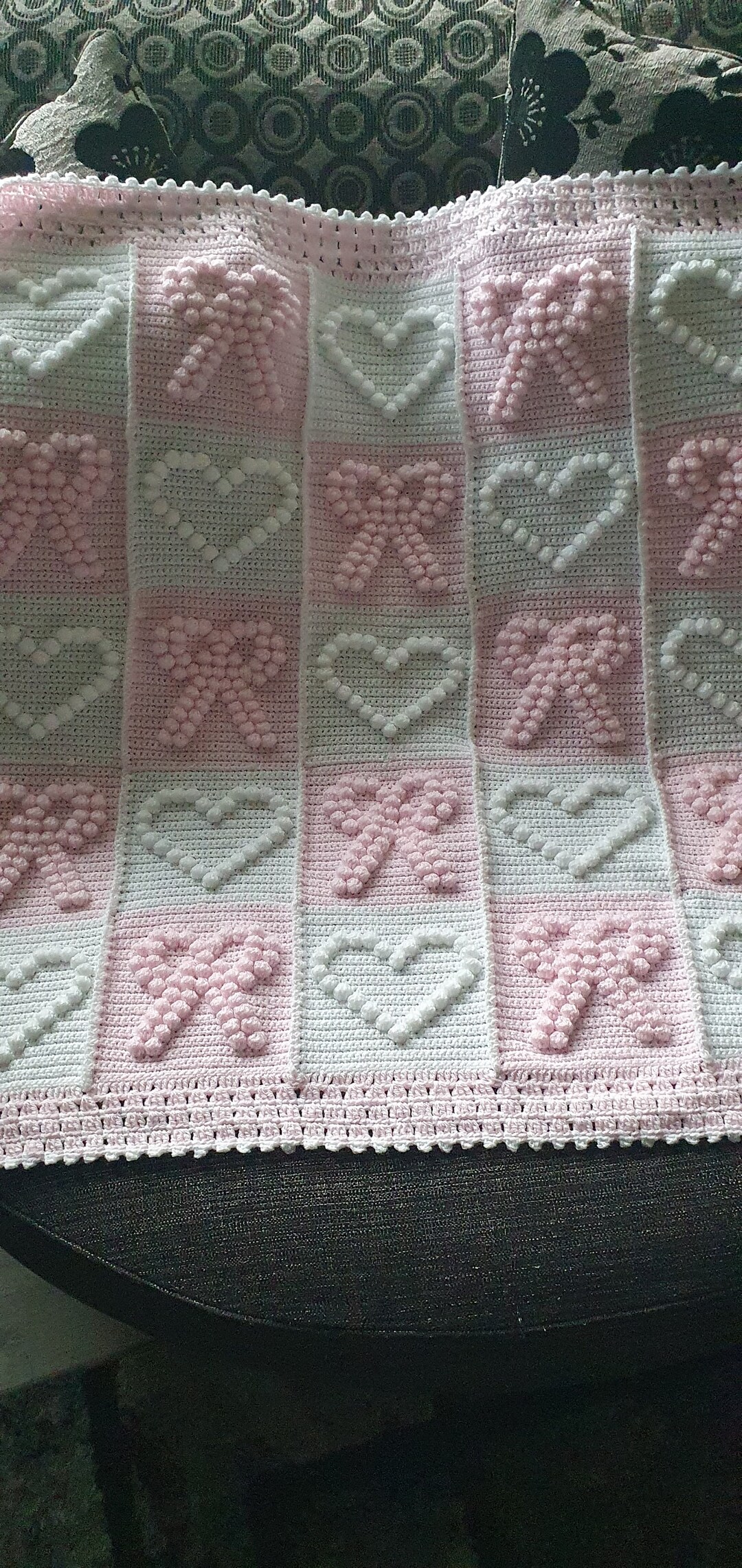 Lovely Crochet Blanket Etsy