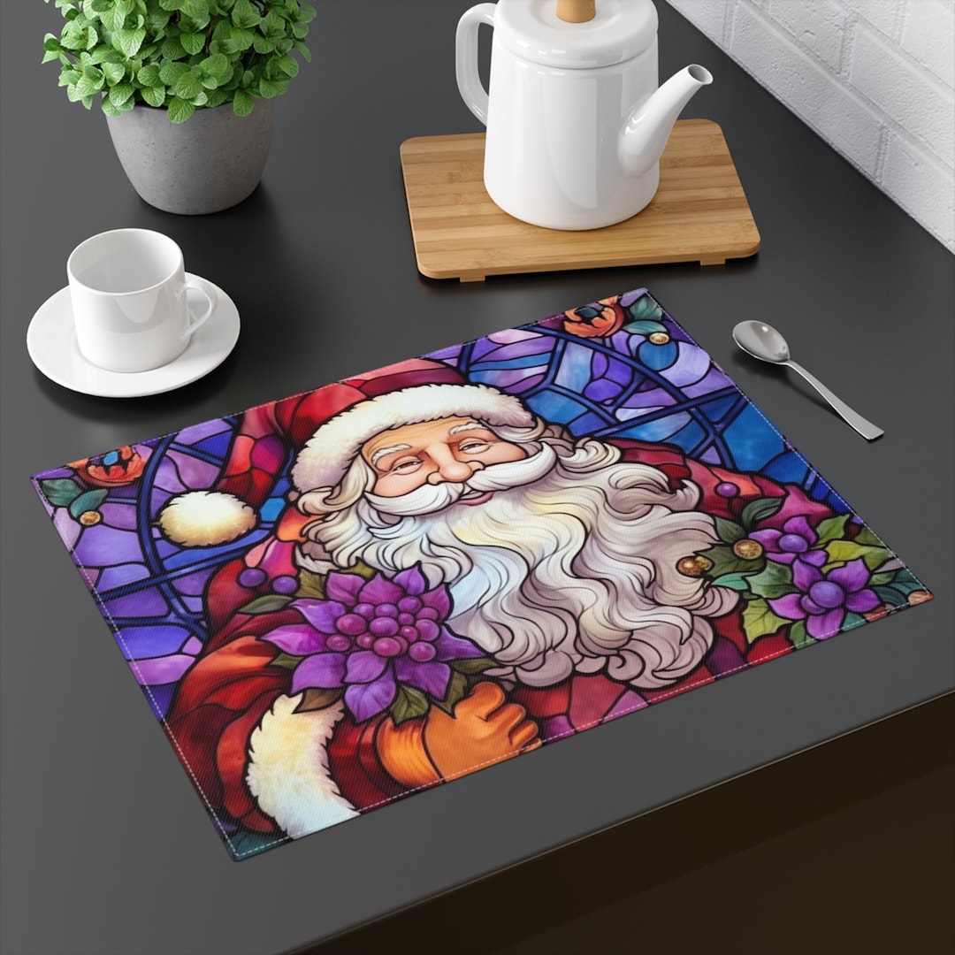 A Very Special Santa Placemat, 1pc Sure to Be a Hit With the Kids Etsy