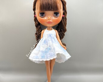 Blythe Dress/ Pyjamas/ Sleeping dress - Bubble Pattern